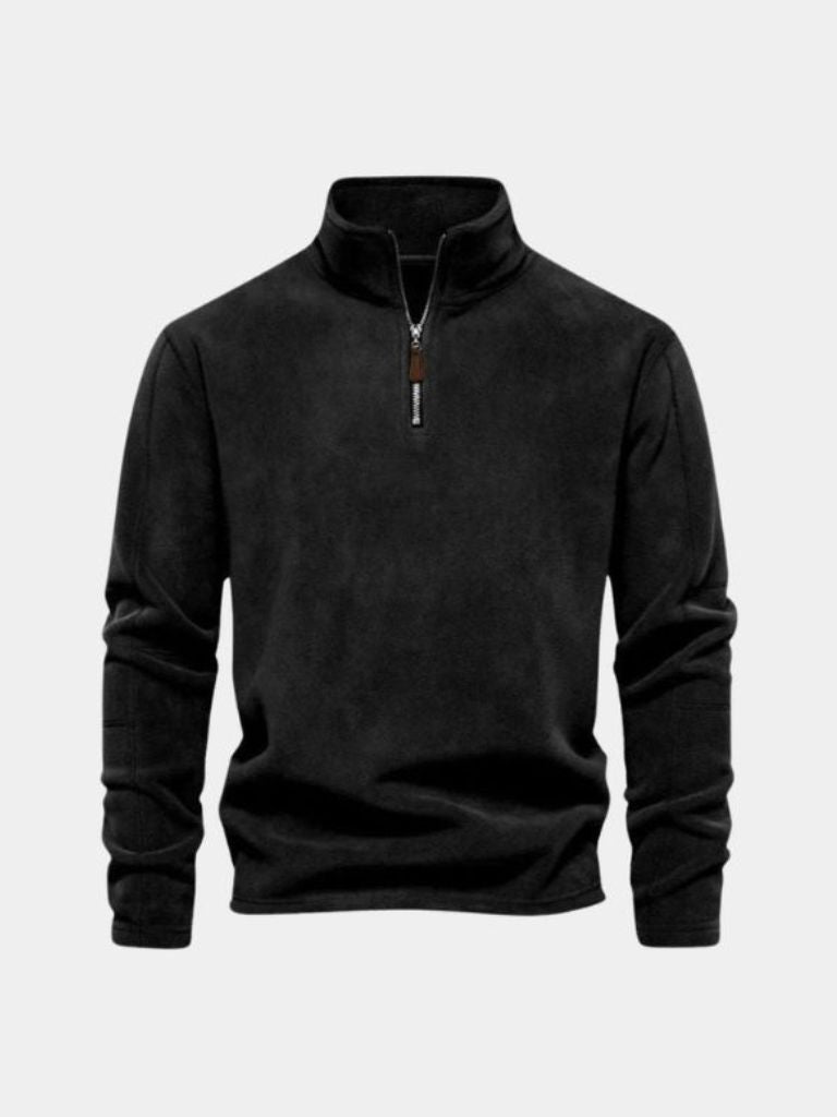 Alpine Quarter-Zip Sweater - Cross & Crown